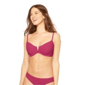 Shade & Shore Fuchsia swimsuit